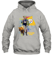 Harley Quinn Pittsburgh Steelers Of Prey Hoodie - kambletee