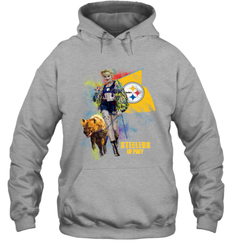 Harley Quinn Pittsburgh Steelers Of Prey Hoodie - kambletee
