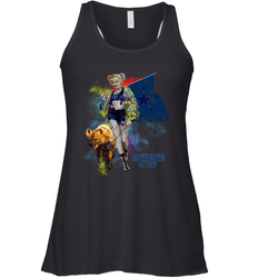Harley Quinn Cowboys Of Prey Racerback Tank - kambletee