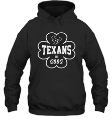 Patrick's Day Shamrock For Houston Texans Fans Hoodie - kambletee