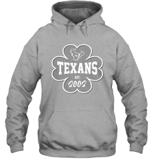 Patrick's Day Shamrock For Houston Texans Fans Hoodie - kambletee