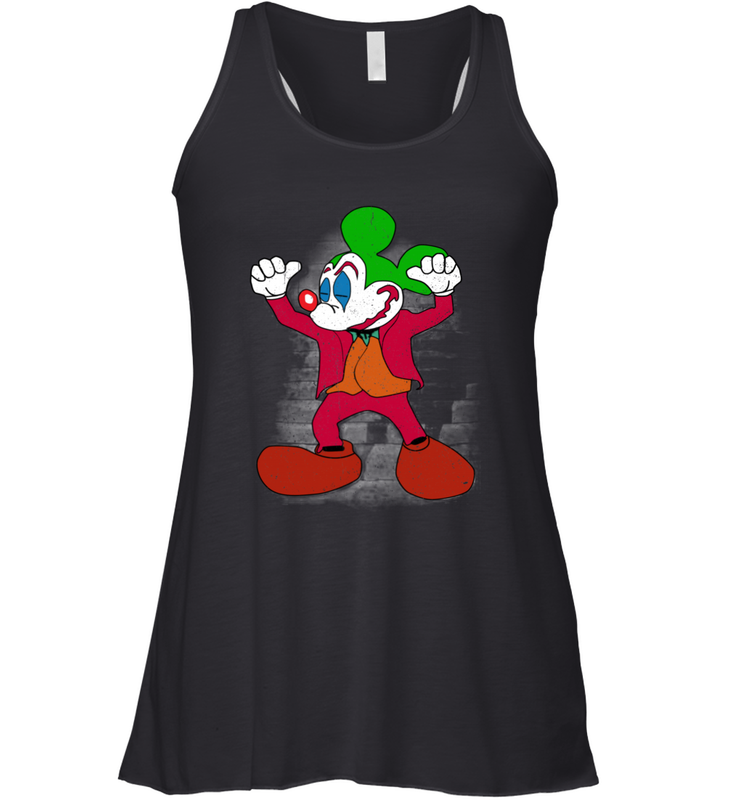 Mickey Mouse style Joker dance Racerback Tank - kambletee
