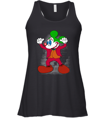 Mickey Mouse style Joker dance Racerback Tank - kambletee