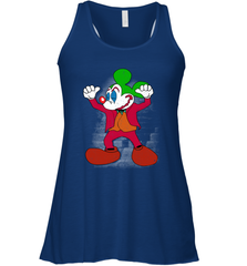 Mickey Mouse style Joker dance Racerback Tank - kambletee