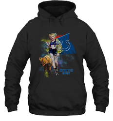 Harley Quinn Indianapolis Colts Of Prey Hoodie - kambletee