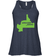 Greater Idaho Map 2020 Racerback Tank - kambletee