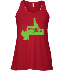 Greater Idaho Map 2020 Racerback Tank - kambletee