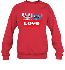Stitch and Angel love Levi's logo Sweatshirt - kambletee