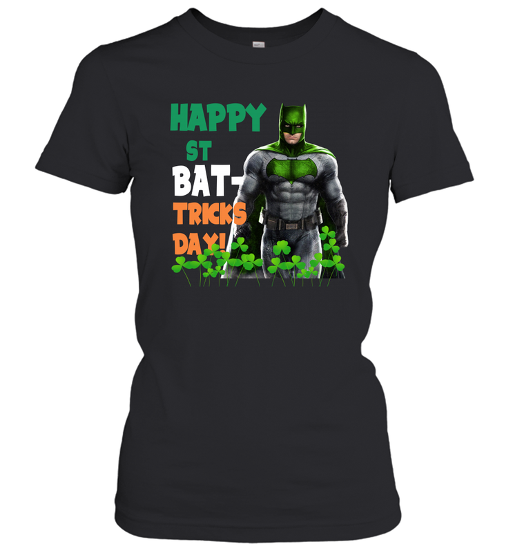 Batman Happy St Bat Tricks Day Women's T-Shirt - kambletee