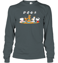Snoopy and Dogs Friends TV show Long Sleeve T-Shirt - kambletee