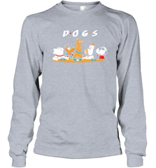 Snoopy and Dogs Friends TV show Long Sleeve T-Shirt - kambletee