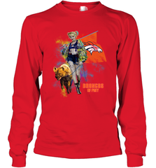 Harley Quinn Denver Broncos Of Prey Long Sleeve T-Shirt - kambletee