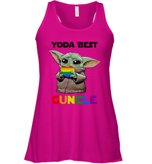 Star Wars Baby Yoda best Guncle LGBT Pride Racerback Tank - kambletee