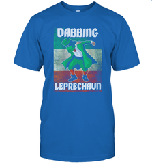 St Patricks Day Irish Dabbing Leprechaun Men's T-Shirt - kambletee