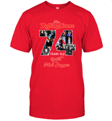 The Rolling Stones 74 Years Old signature Mick Jagger Men's T-Shirt - kambletee