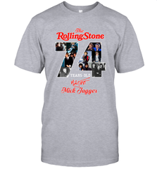 The Rolling Stones 74 Years Old signature Mick Jagger Men's T-Shirt - kambletee