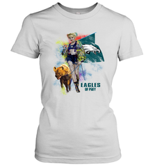 Harley Quinn Philadelphia Eagles Of Prey Women's T-Shirt - kambletee