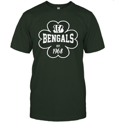 Patrick's Day Shamrock For Cincinnati Bengals Fans Men's T-Shirt - kambletee