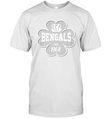 Patrick's Day Shamrock For Cincinnati Bengals Fans Men's T-Shirt - kambletee