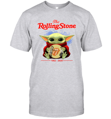 Star Wars Baby Yoda hug The Rolling Stones band 1962 2020 Men's T-Shirt - kambletee