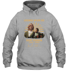 Legends never die Kurt Cobain 1967 1994 signature Hoodie - kambletee