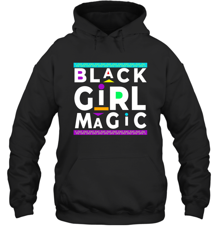 Black Girl Magic For Black Women Hoodie - kambletee