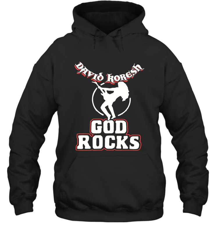 David Koresh God Rocks Hoodie - kambletee