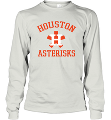 Houston Asterisks Cheaters Cheated Houston Trashtros Long Sleeve T-Shirt - kambletee