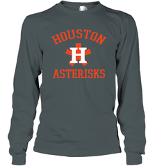 Houston Asterisks Cheaters Cheated Houston Trashtros Long Sleeve T-Shirt - kambletee