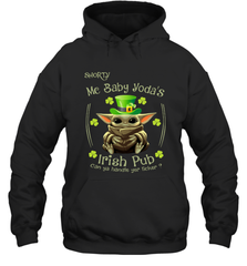 Shorty Mc Baby Yoda Irish Pub Can Ya Handle Yer LickerPatricks Day Hoodie - kambletee