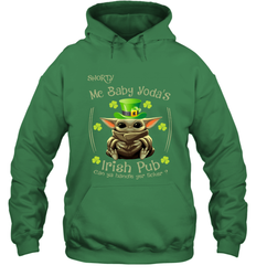 Shorty Mc Baby Yoda Irish Pub Can Ya Handle Yer LickerPatricks Day Hoodie - kambletee
