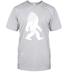 Native American Bigfot Men's T-Shirt - kambletee