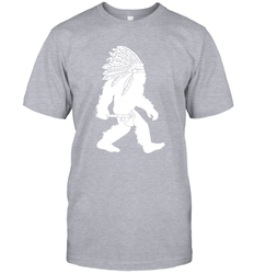 Native American Bigfot Men's T-Shirt - kambletee