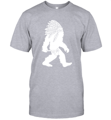 Native American Bigfot Men's T-Shirt - kambletee