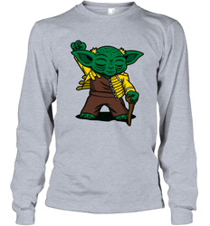 Baby yoda we are the champions Long Sleeve T-Shirt - kambletee