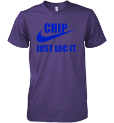 Nike Crip Just Loc It Premium Men's T-Shirt - kambletee