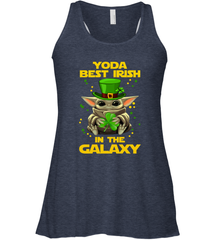 Baby Yoda Best Irish In The Galaxy Racerback Tank - kambletee
