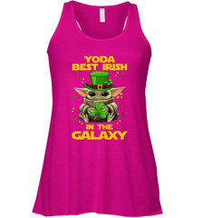 Baby Yoda Best Irish In The Galaxy Racerback Tank - kambletee