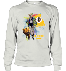 Harley Quinn Washington Redskins Of Prey Long Sleeve T-Shirt - kambletee