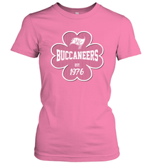 Patrick's Day Shamrock For Tampa Bay Buccaneers Fans Women's T-Shirt - kambletee