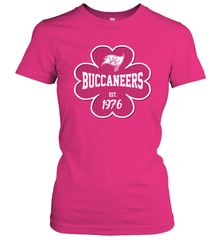 Patrick's Day Shamrock For Tampa Bay Buccaneers Fans Women's T-Shirt - kambletee