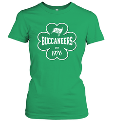 Patrick's Day Shamrock For Tampa Bay Buccaneers Fans Women's T-Shirt - kambletee