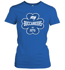 Patrick's Day Shamrock For Tampa Bay Buccaneers Fans Women's T-Shirt - kambletee