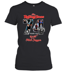 The Rolling Stones 74 Years Old signature Mick Jagger Women's T-Shirt - kambletee
