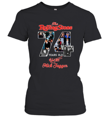 The Rolling Stones 74 Years Old signature Mick Jagger Women's T-Shirt - kambletee