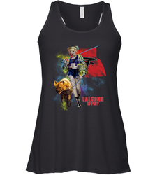 Harley Quinn Atlanta Falcons Of Prey Racerback Tank - kambletee