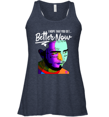 Post Malone I Hope That You Get Better Now Racerback Tank - kambletee