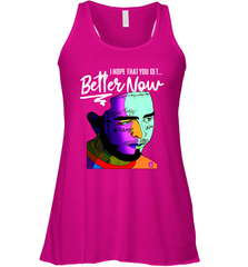 Post Malone I Hope That You Get Better Now Racerback Tank - kambletee