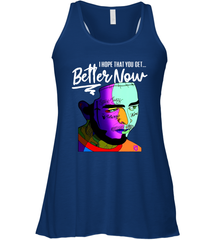 Post Malone I Hope That You Get Better Now Racerback Tank - kambletee