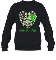 Irish at heart St Patricks Day Sweatshirt - kambletee